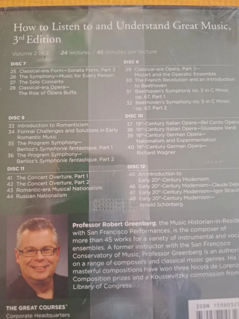How to Listen to and Understand Great Music, 3rd Ed - DVD/Book image indicator(4)