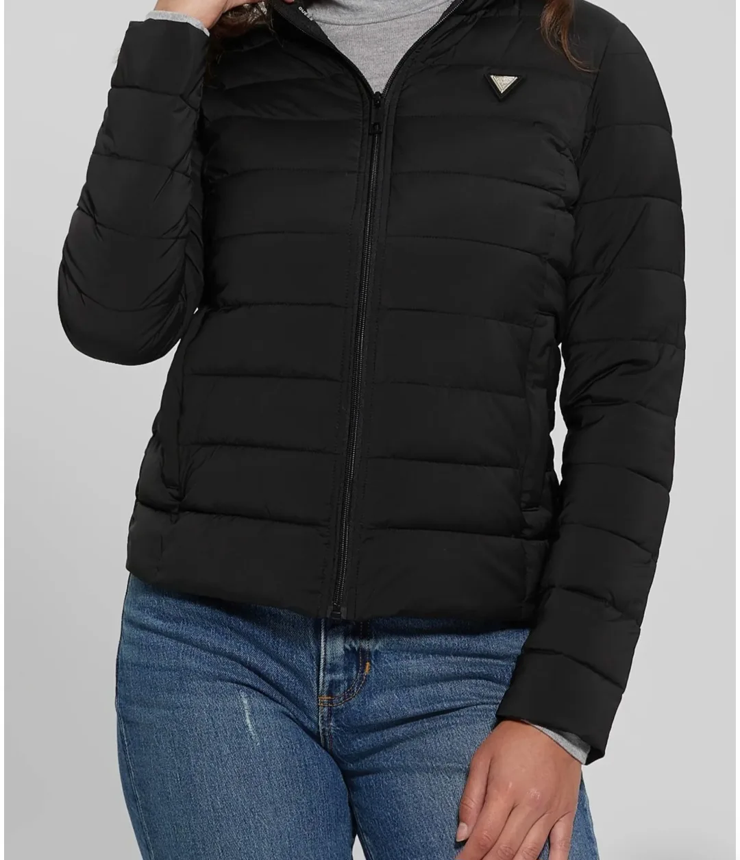 Guess Ladies Diann Light Puffer Jacket - size L image indicator(4)