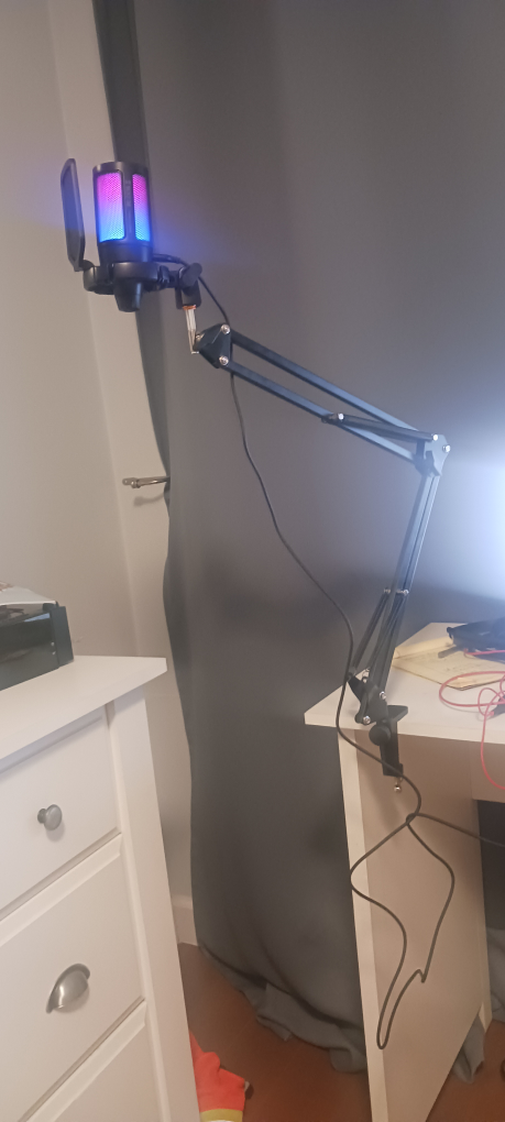 USB Condenser Microphone with Stand - photo 2