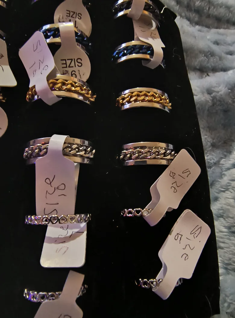 Various  Rings, men's and womens image indicator(8)