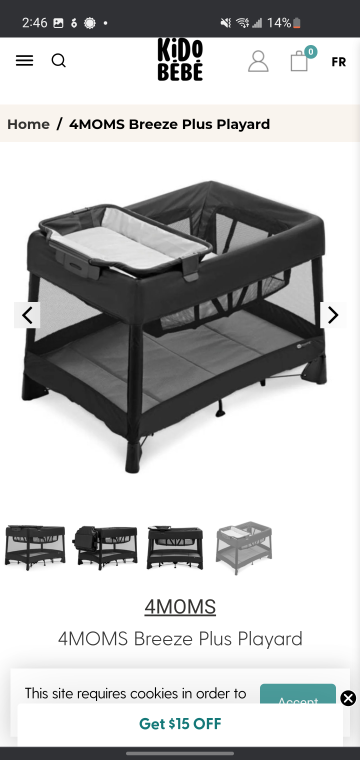 4Moms Breeze Plus Playard - photo 3