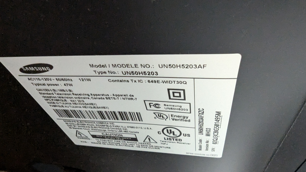 Samsung UN50H5203 50-Inch 1080p 60Hz Smart LED TV - photo 3