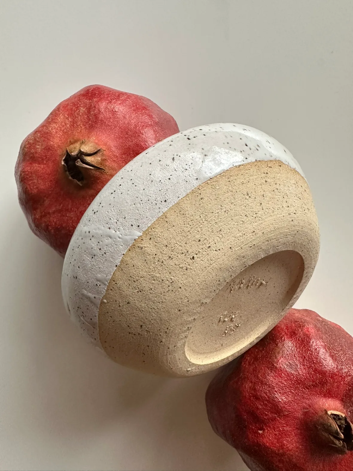 Local Handmade Medium Ceramic Bowl (with hidden foot ring) image indicator(4)