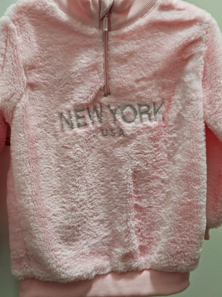 babyhug-Pink Fuzzy Sweater image indicator(4)