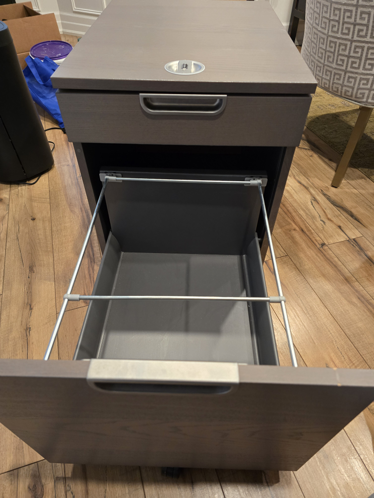 Office File Cabinet with Lock on wheels - photo 3