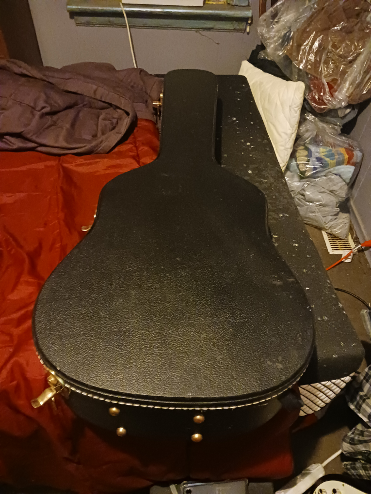 acoustic guitar case....full size - photo 2