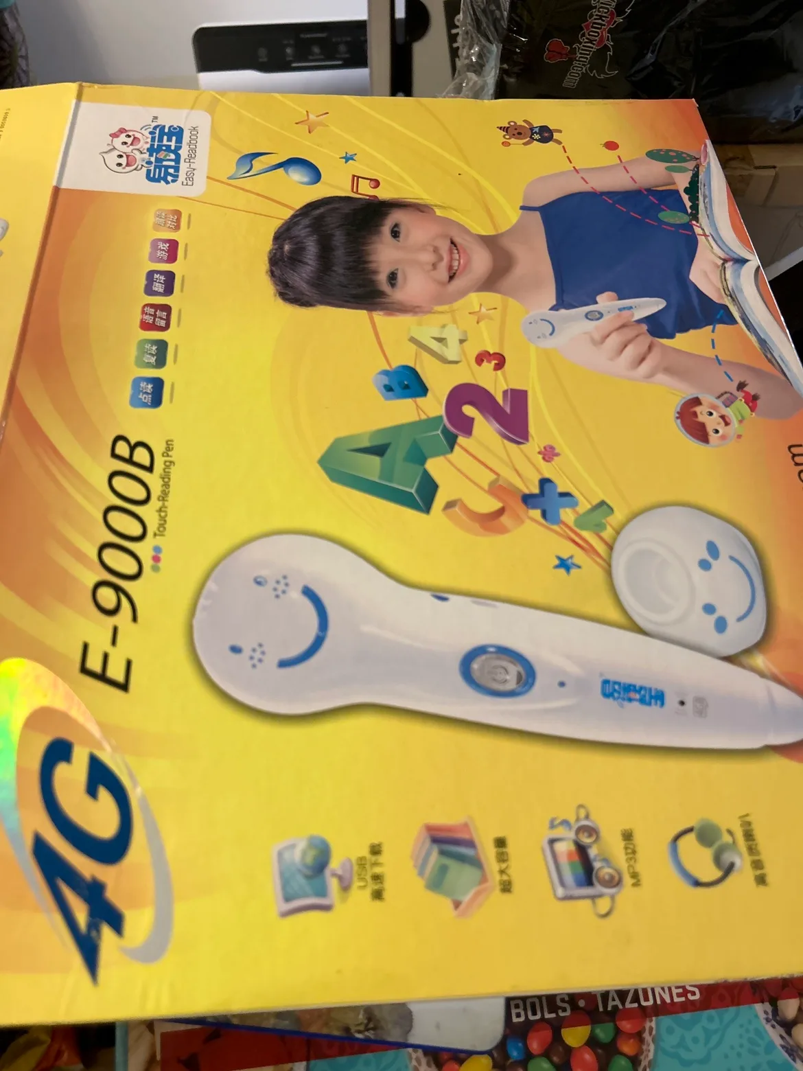 4G E-9000B Touch-Reading Pen image indicator(2)