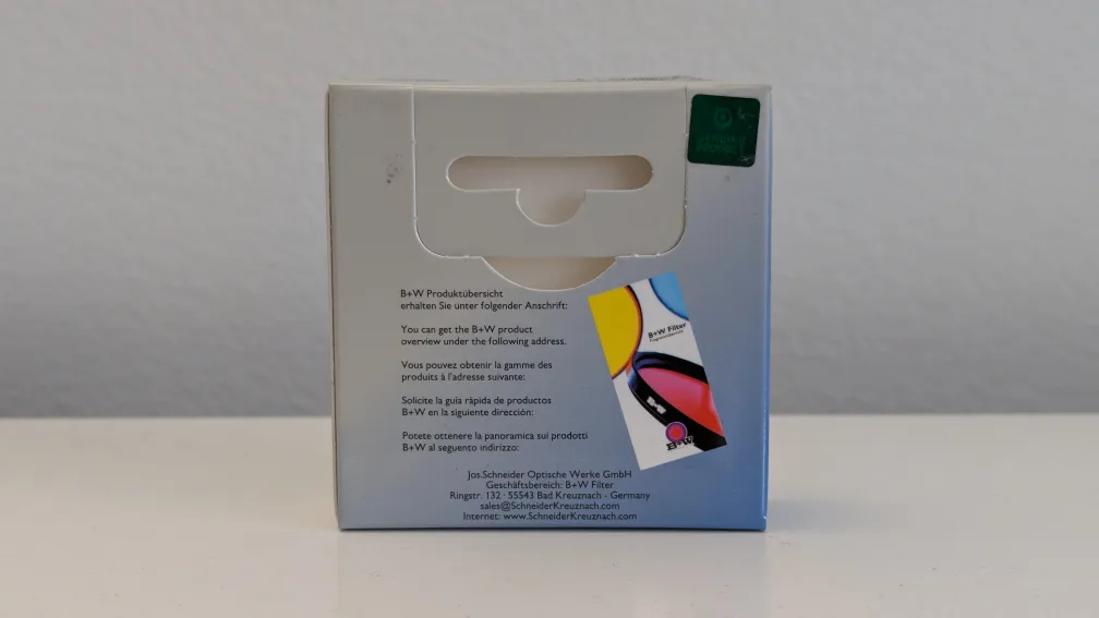 B+W 52mm UV-Haze Filter image indicator(2)