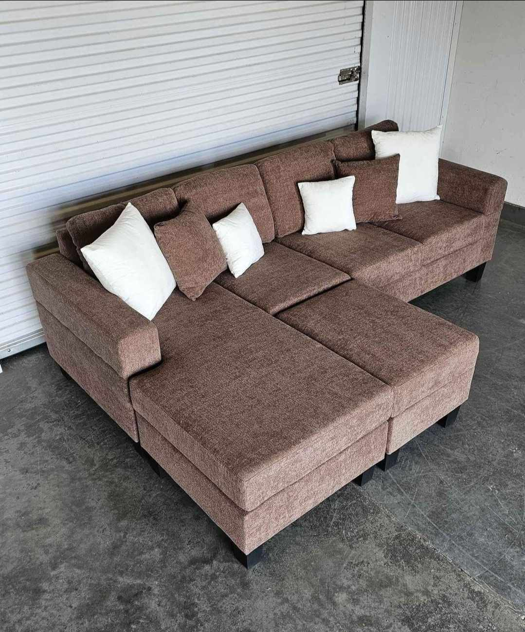 Brand New 4 seater lounge sofa with reversible chaise - photo 4