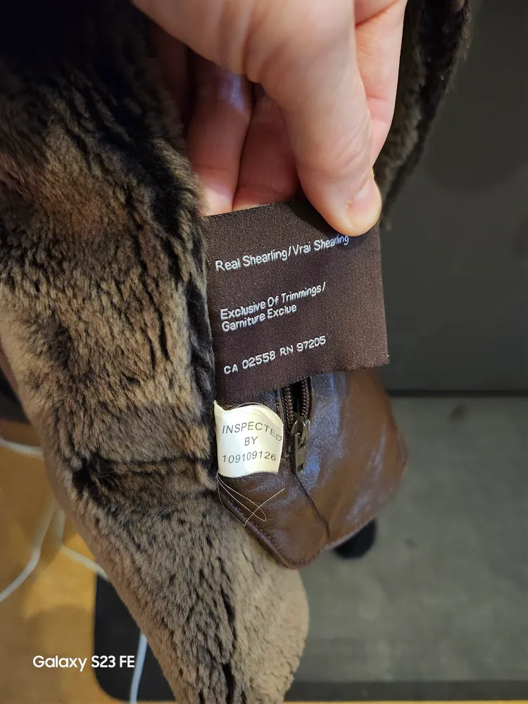 Sheepskin/Shearling Jacket image indicator(6)