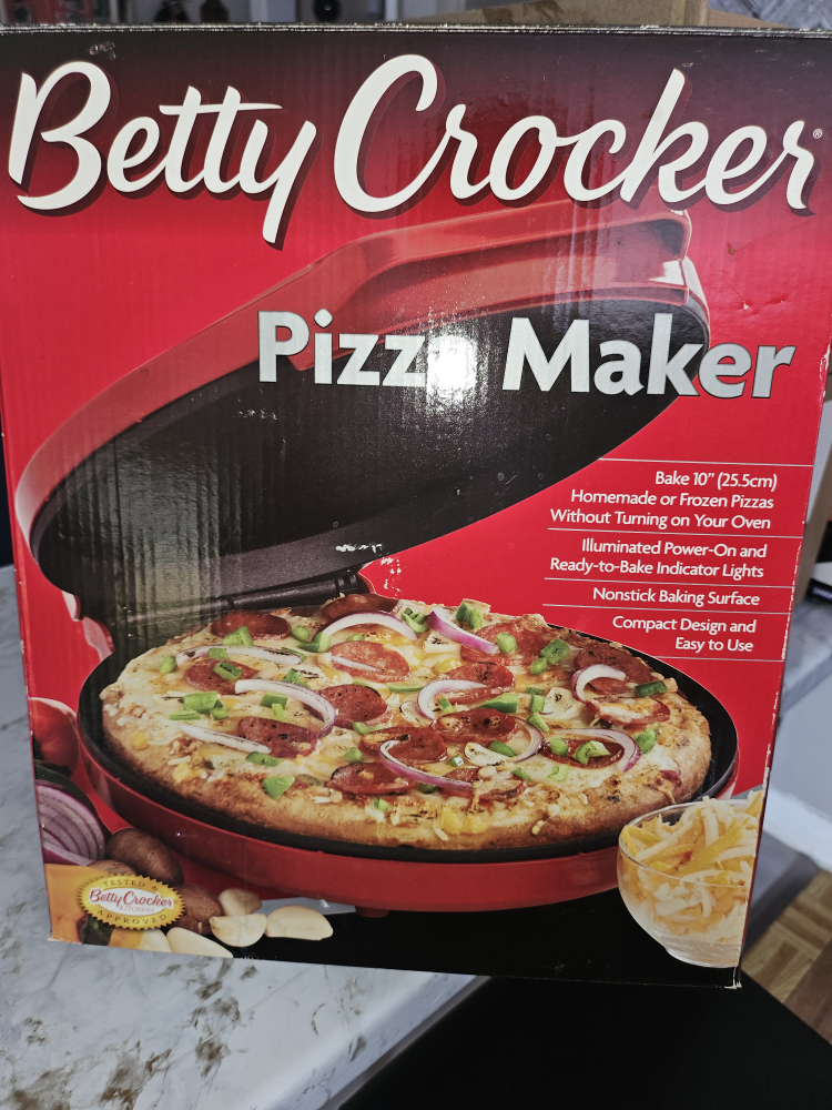 Betty Crocker Pizza Maker