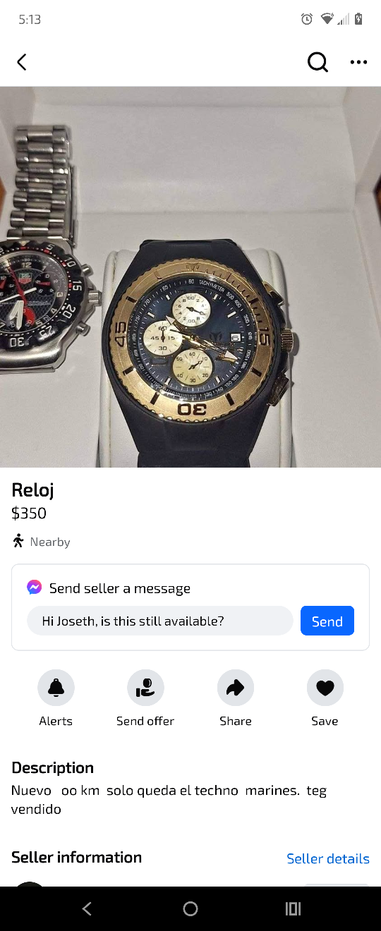 Swiss Legend Challenger Chronograph Watch 1/2 price