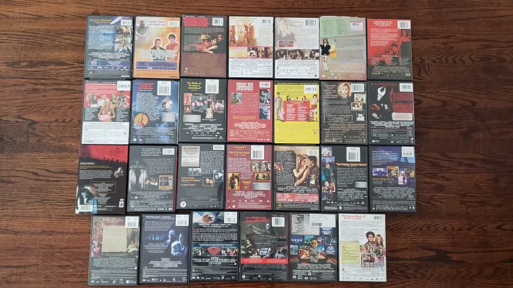 51 DVDs & 7 Blu-Ray Movies (Like New) image indicator(2)