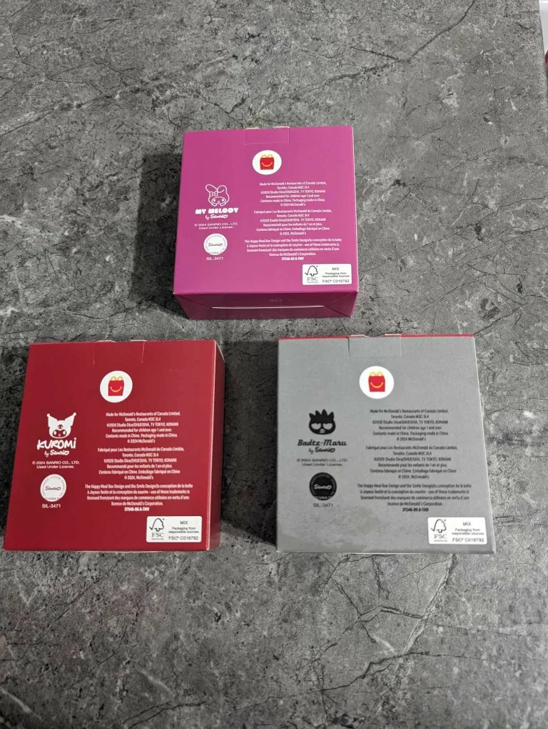 Yugioh x Hello Kitty McDonalds Plush Lot (Read Bio)  image indicator(5)