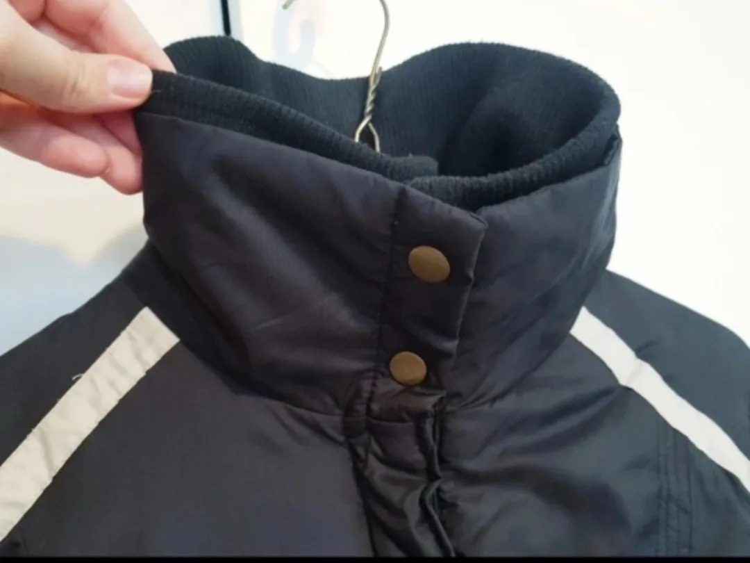 Black Down puffer WARM winter jacket $200 image indicator(2)