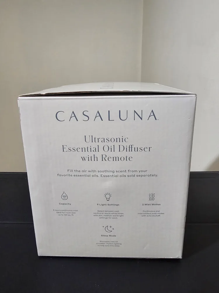CASALUNA Ultrasonic Essential Oil Diffuser w/ Remote image indicator(4)