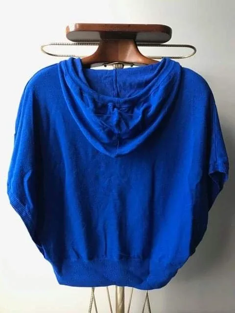 Soaked in Luxury Blue Hooded Sweater image indicator(3)