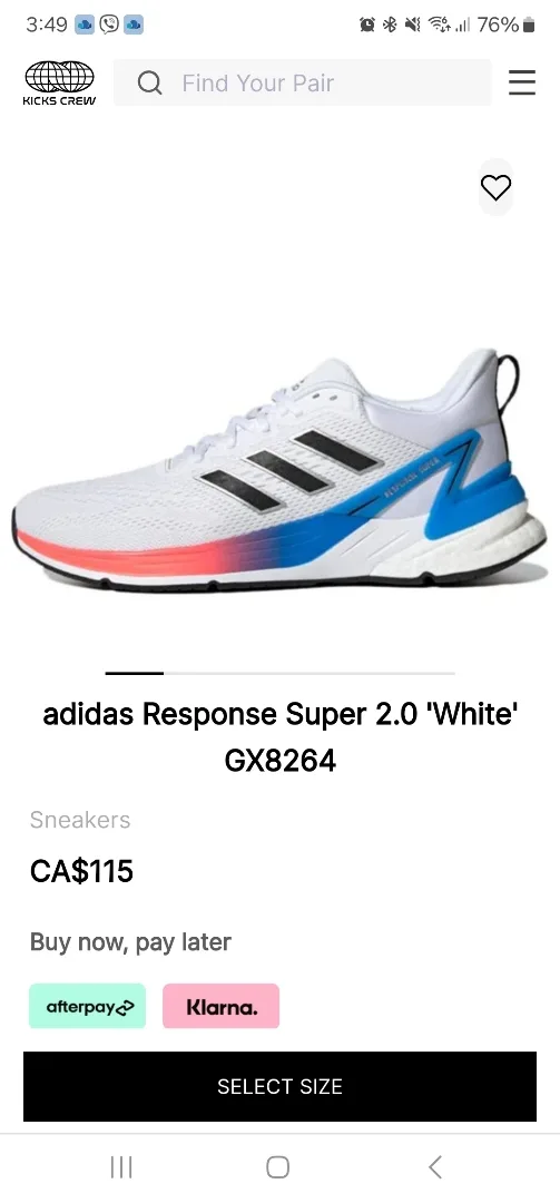 Adidas Response Super 2.0 Running Shoes image indicator(4)