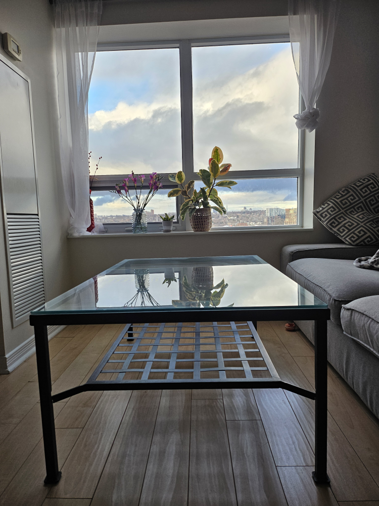 Glass Top Table - photo 2