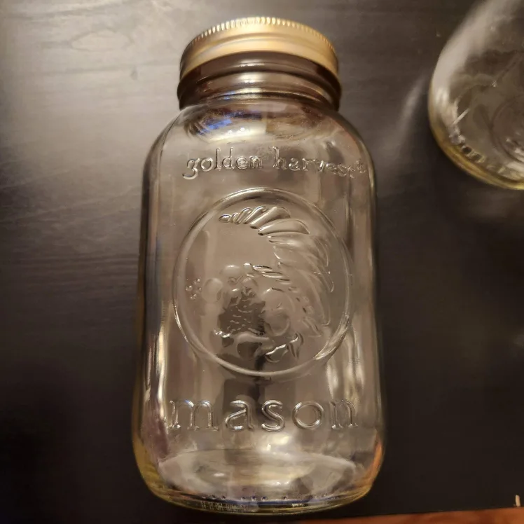4 Golden Harvest Mason Jars #ThriftyPicks 🇨🇦 image indicator(2)