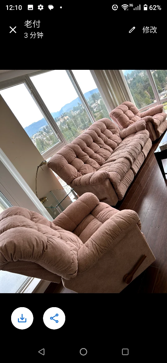 nice Couch Set on sale $150