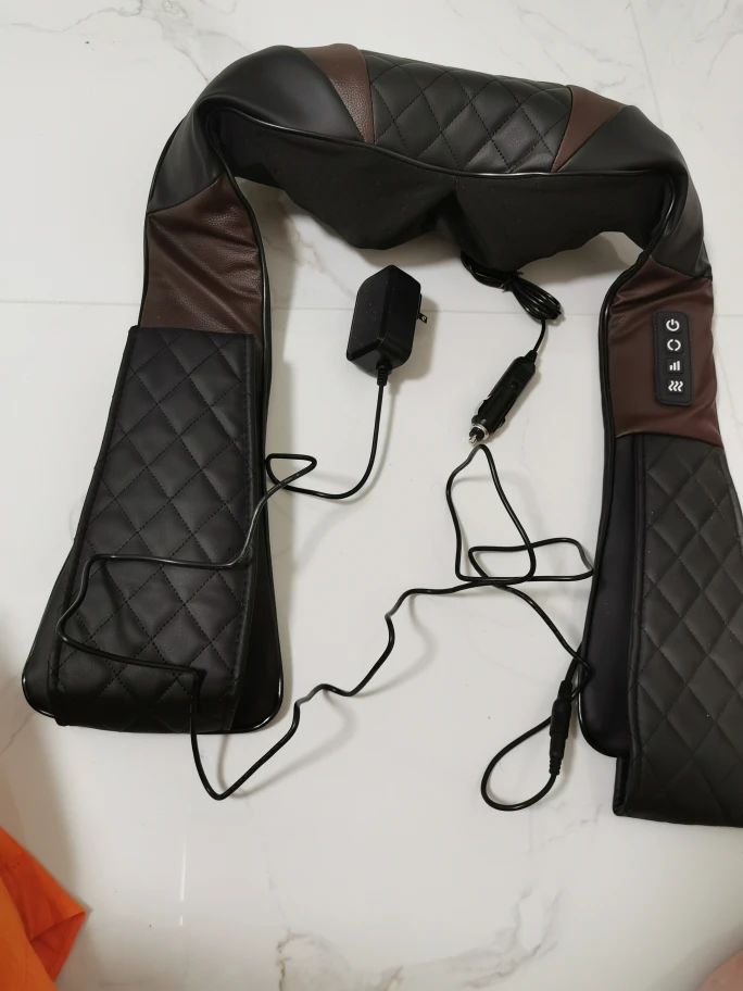 Electric Shiatsu Neck and Shoulder Massager with Heat - photo 3