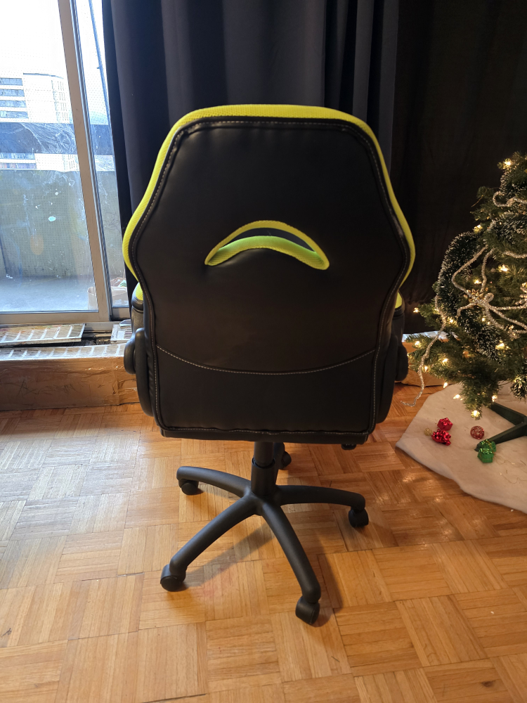 Gaming Chair Black and Green - photo 2
