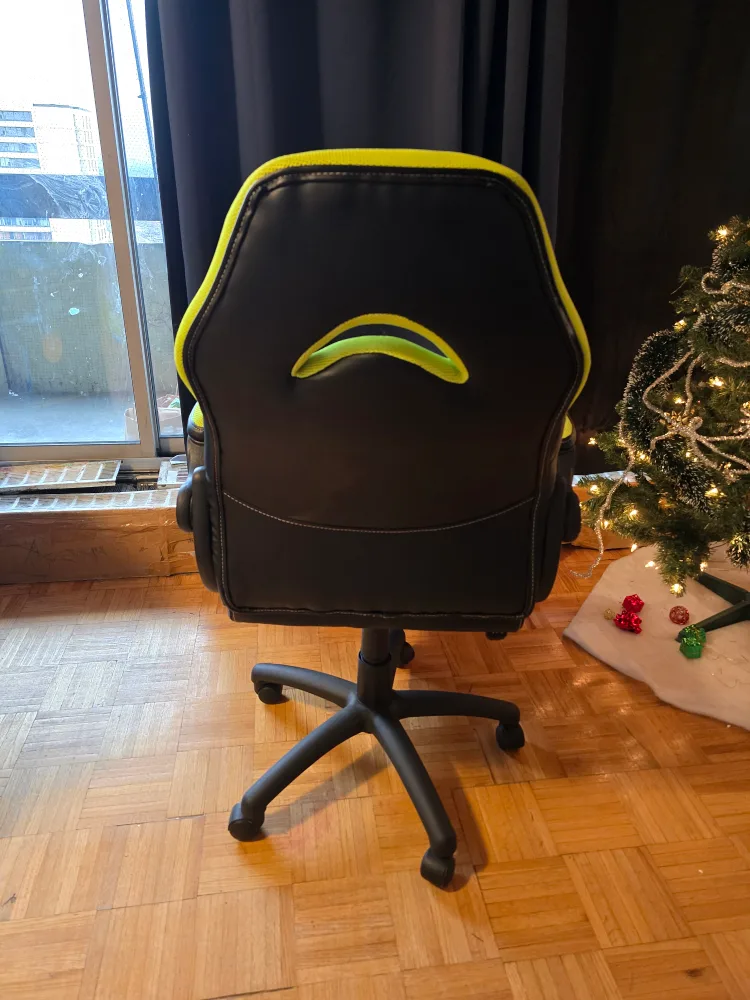 Gaming Chair Black and Green image indicator(2)