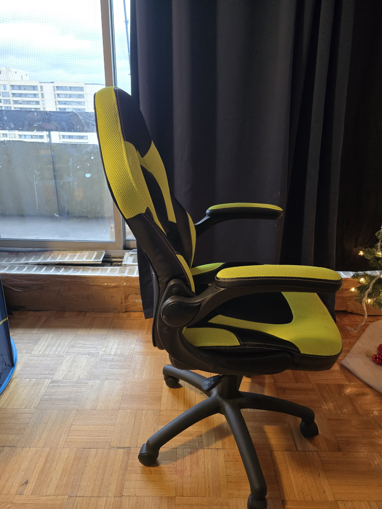 Gaming Chair Black and Green - photo 4