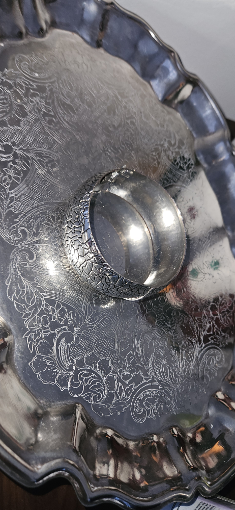 Silver Tone Wide Cuff Bracelet - photo 2
