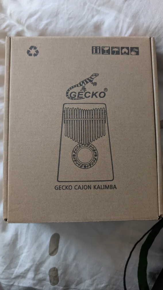 BNIB Gecko Mahogany Kalimba image indicator(5)