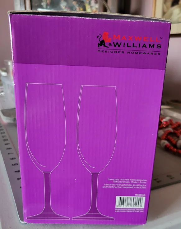 Maxwell & Williams Arcobaleno Flute Glasses Set of 6 image indicator(3)