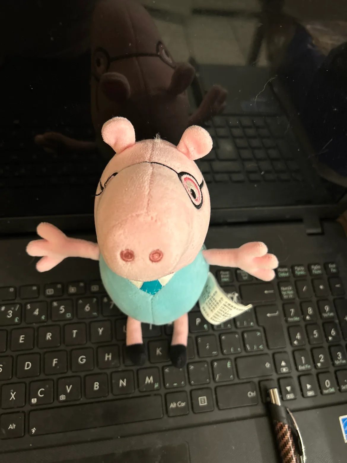 Peppa Pig Daddy Pig Plush Toy image indicator(2)