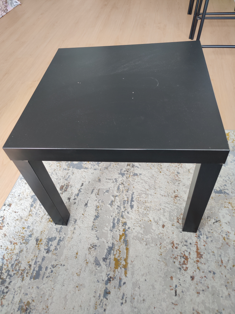Black Side Table