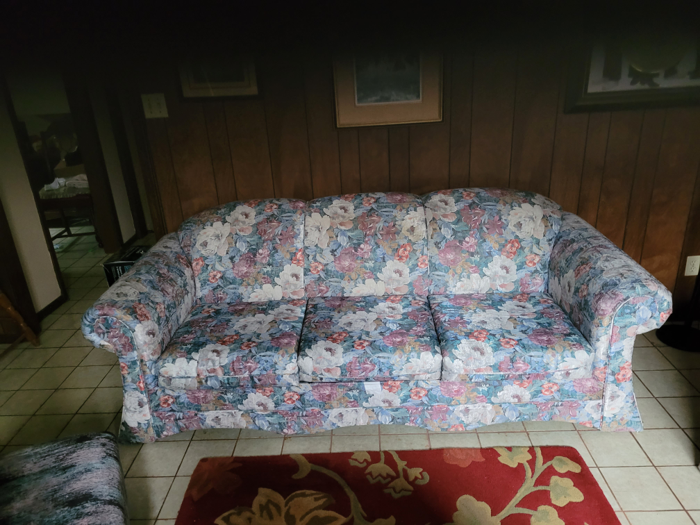 Floral Sofa Set