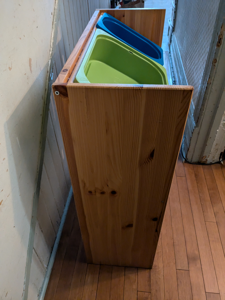 IKEA TROFAST Storage Shelf with Bins - photo 3