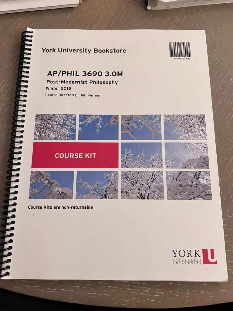 4 Philosophy Course Kits York University image indicator(4)