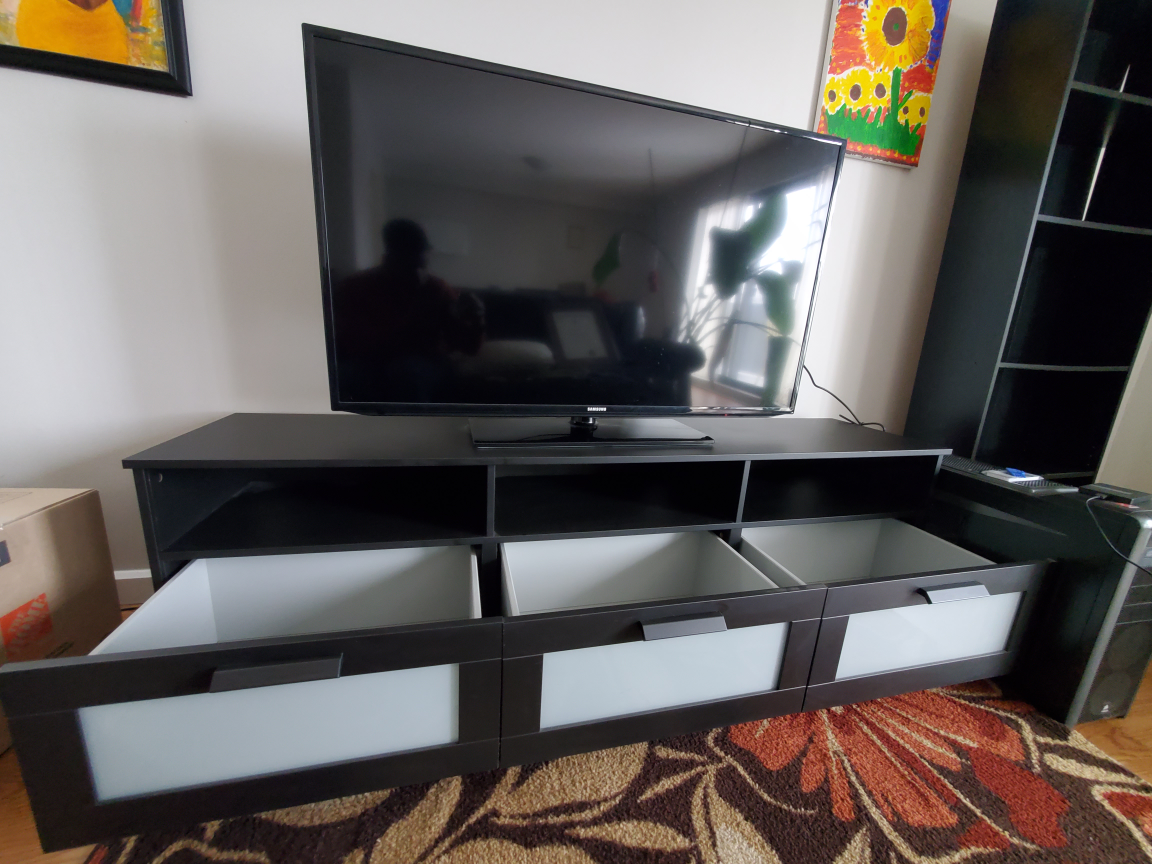 MOVING SALE - IKEA BRIMNES TV Stand - photo 2