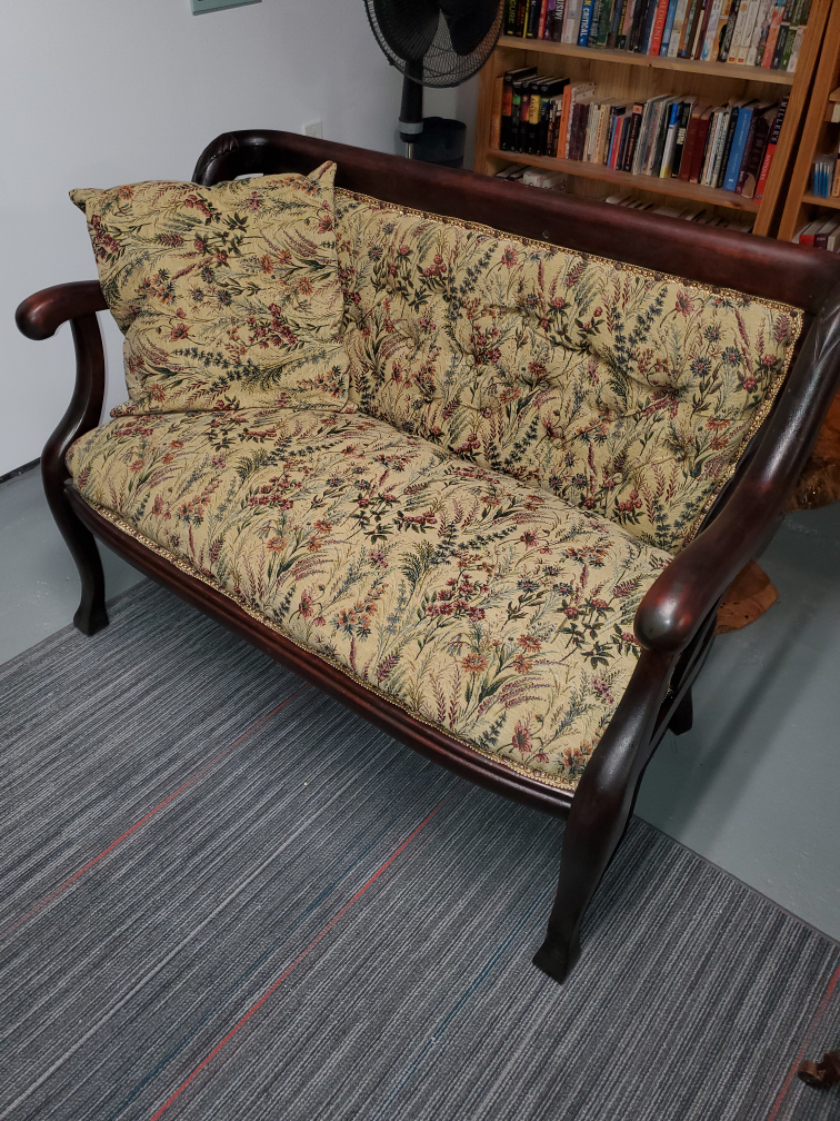 Antique Love Seat and Two Matching Chairs