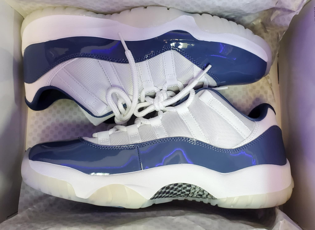 Jordan 11 Low Diffused Blue - photo 3