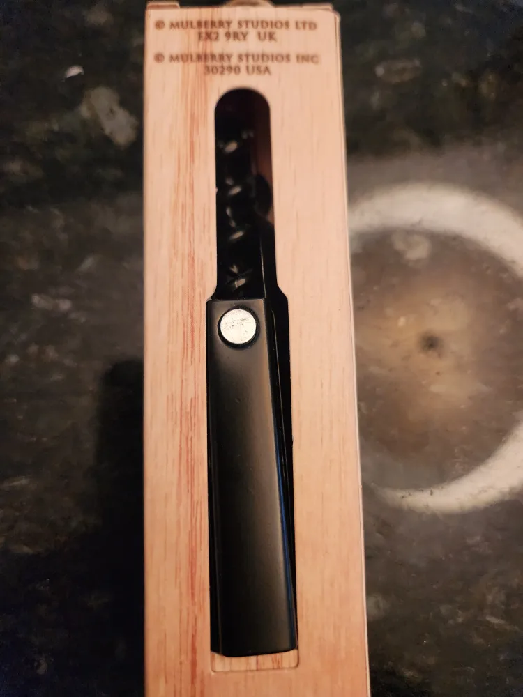 Mulberry Wine Opener & Fridge Magnet # ThrifyPicks image indicator(2)