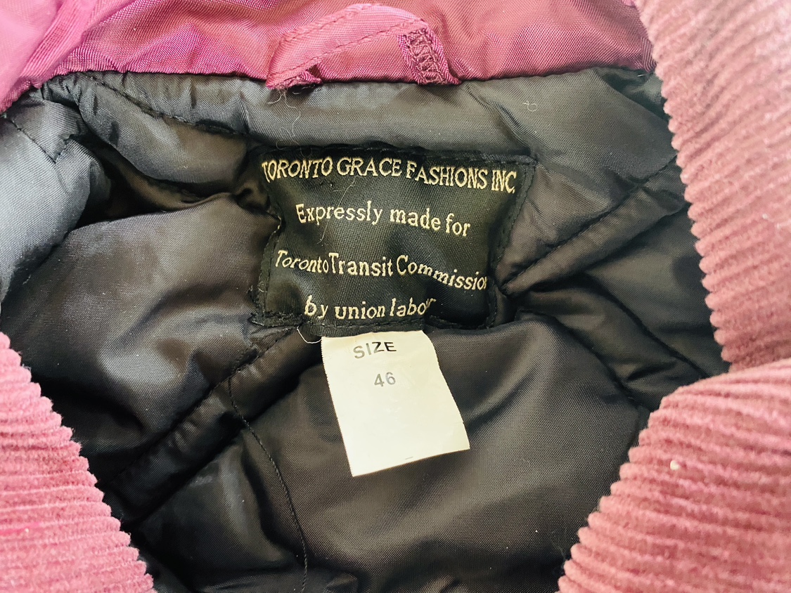 Vintage deadstock 90s Y2K TTC purple parka coat - Drake OVO - photo 5