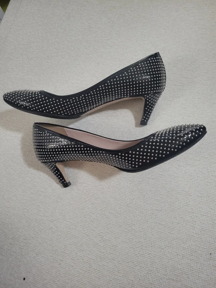 Miu Miu Black Studded Pumps image indicator(4)