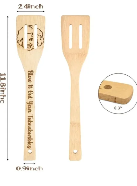 Golden Girls Wooden Utensil Set image indicator(2)