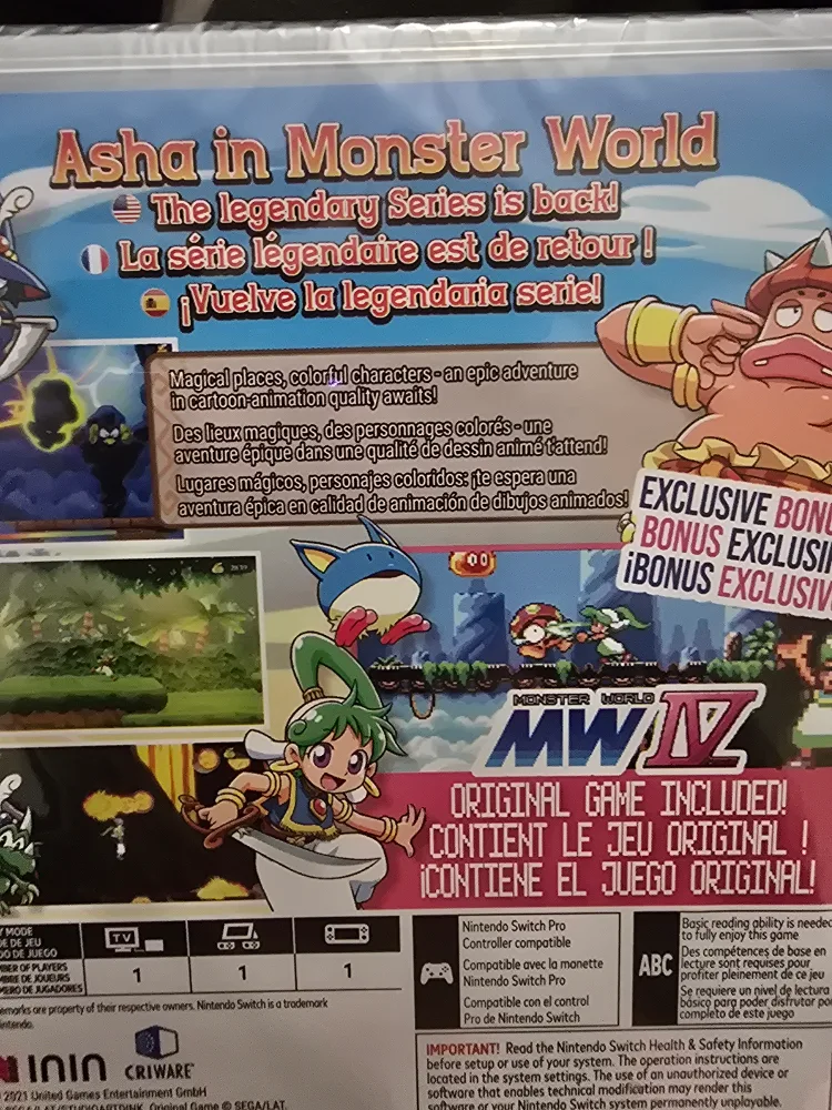 Wonder Boy: Asha in Monster World - Nintendo Switch image indicator(4)