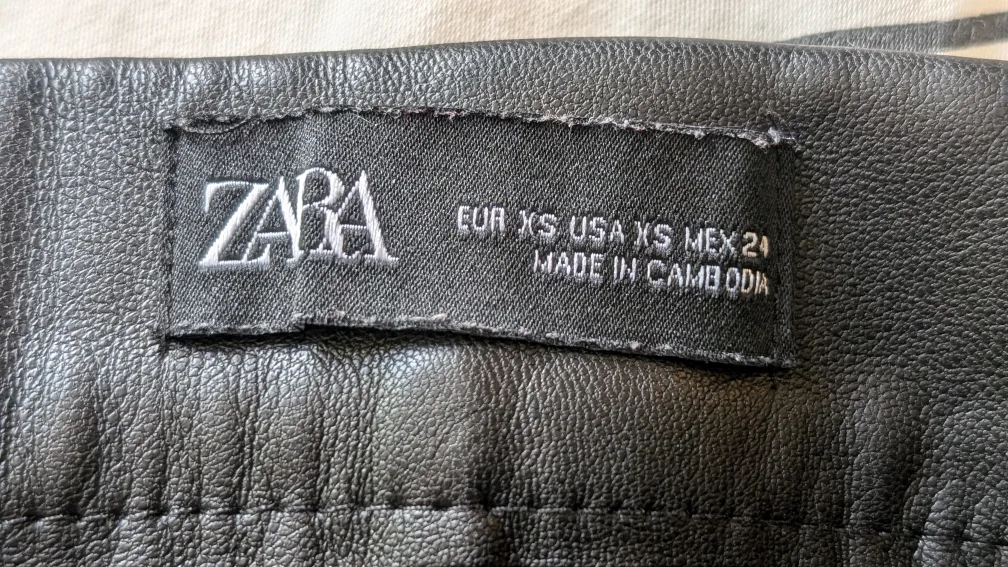 Like New Zara Vegan Leather Pants image indicator(4)