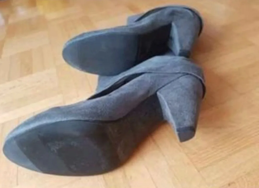 Grey Suede Ankle Boots image indicator(2)