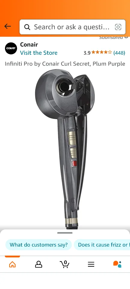 Conair Infiniti Pro Curl Secret Karrot