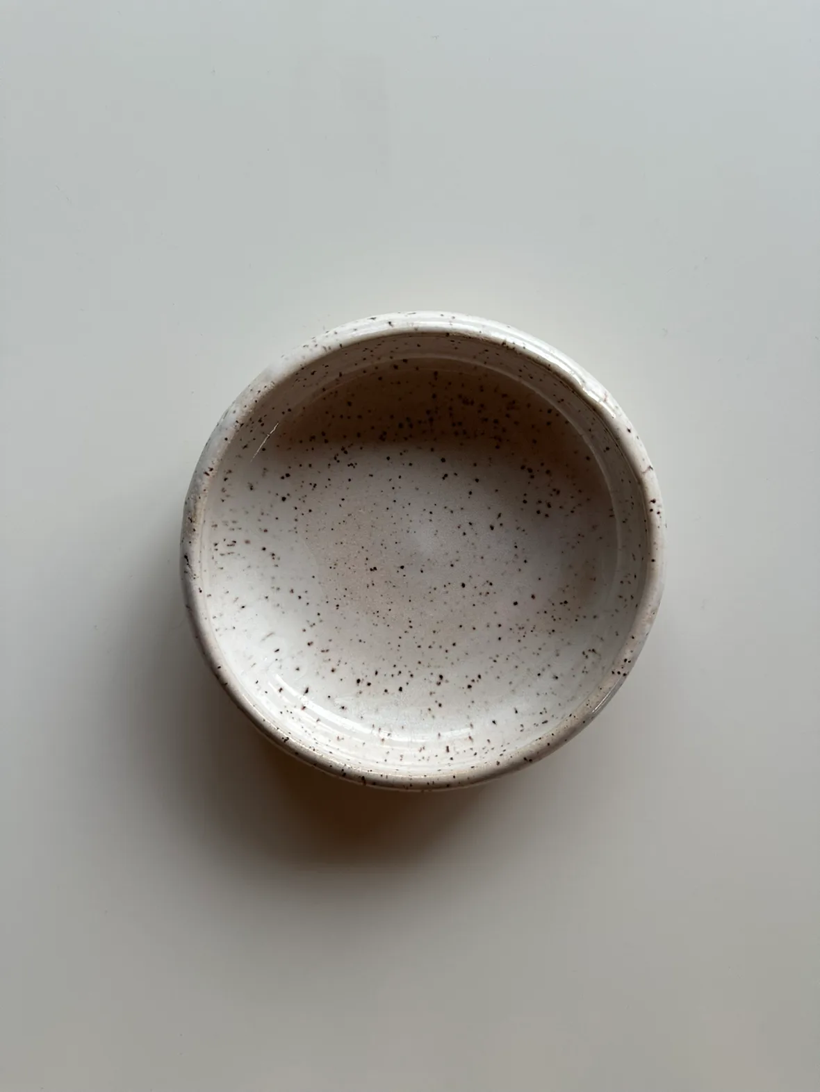Local Handmade Wide Shallow Ceramic Bowl (with hidden foot ring) image indicator(2)