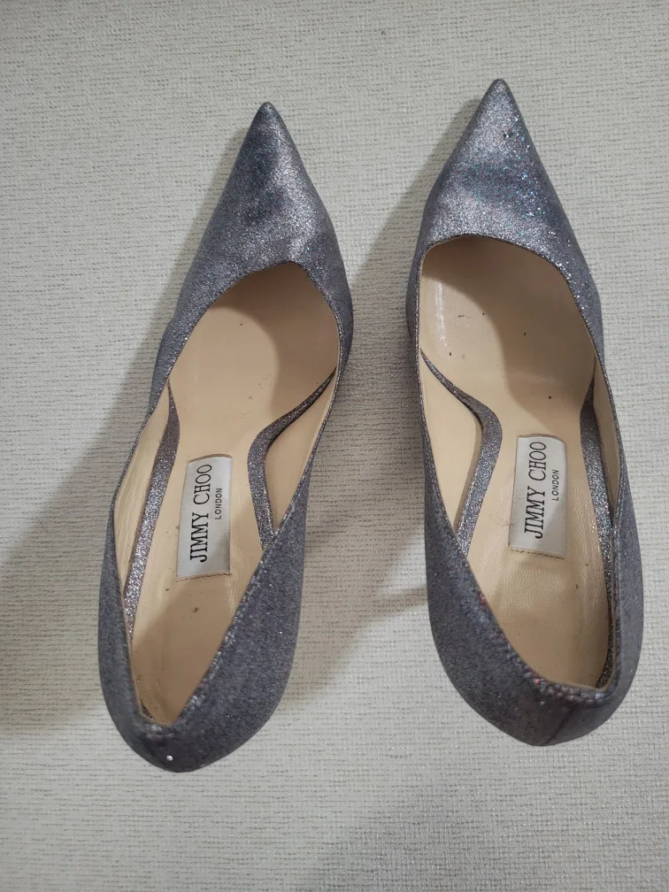 Jimmy Choo Glitter Heels image indicator(2)